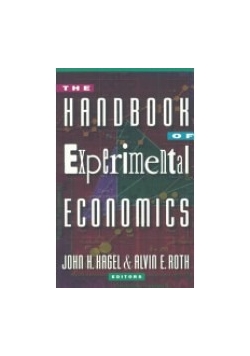 Handbook of Experimental economics