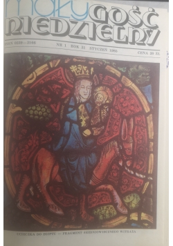 Mały gość niedzielny,zbiór dwunastu numerów z 1985r.