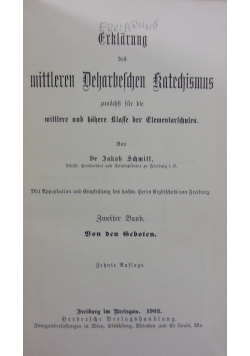 Erklarung des mittleren Dharbelchen Katechismus, 1903