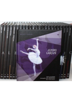 Balet i taniec,zestaw 25 płyt dvd