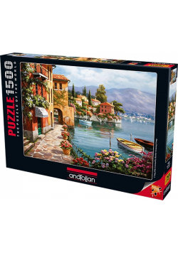 Puzzle 1500 Wille nad jeziorem
