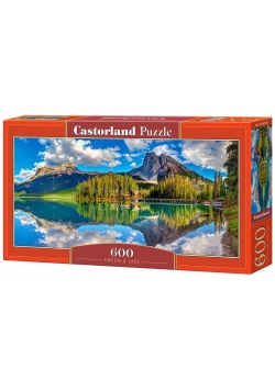 Puzzle 600 Szmaragdowe Jezioro CASTOR