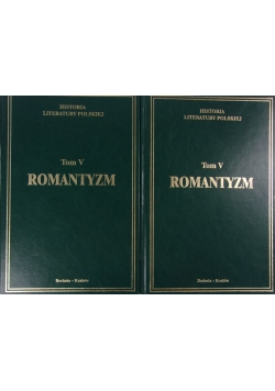 Tom V Romantyzm, 2 książki