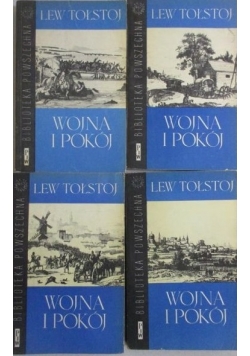 Tołstoj Lew- Wojna i pokój, tom I-IV