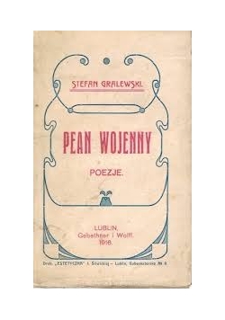 Pean Wojenny,1916r.