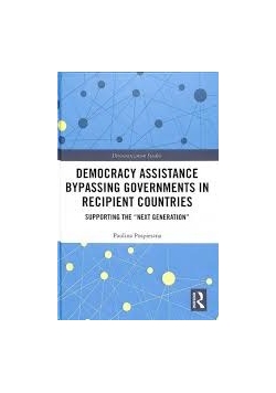 Democracy assistance bypassing governments in recipient countries