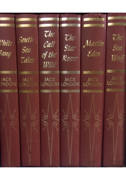 Great Books Of Adventure by Jack London, zestaw  6 książek