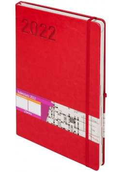 Kalendarz 2022 Formalizm A4 czerwony DNS ANTRA