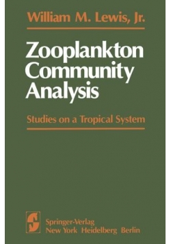 Zooplankton Community Analysis