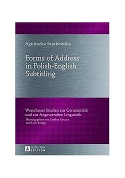 Forms of Address in Polish - English Subtitling