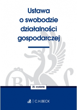 Ustawa o swobodzie działalności gospodarczej