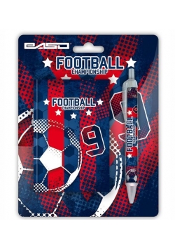 Zestaw Notes z długopisem Football 18-3642FL PASO