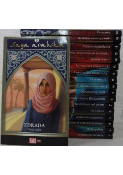 Saga arabska, zestaw 18 książek
