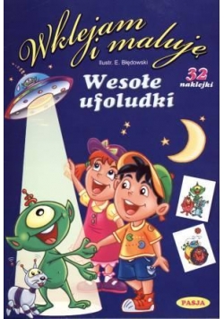 Wklejam i maluję - Wesołe ufoludki