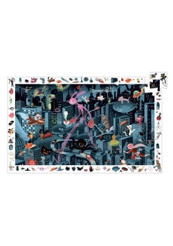 Puzzle z plakatem - Miasto nocą