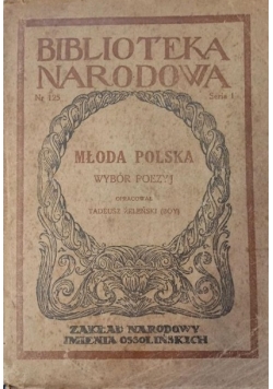 Młoda Polska wybór poezyj, 1939 r.