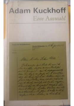 Eine Auswahl