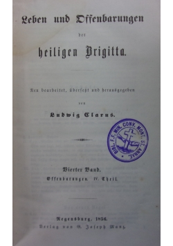 Leben und Offenbarungen, 1856r.