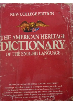 The American heritage dictionary of english language