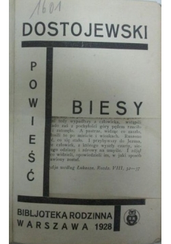 Biesy, 1928 r.