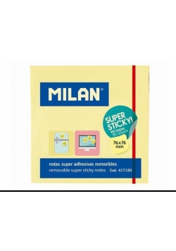 Karteczki samoprzylepne Super Sticky MILAN