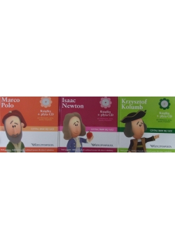 Krzysztof Kolumb/ Marco Polo /Isaac Newton +płyta CD