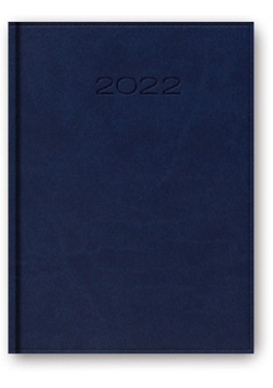 Kalendarz 2022 A5 dzienny  vivella niebieski