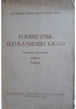 Podręcznik języka niemieckiego, cz. 1