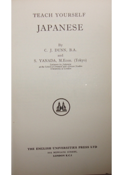 Teach yourself Japanese
