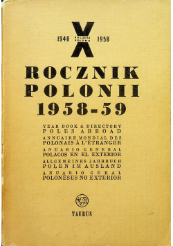 Rocznik polonii 1958 59