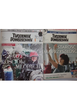 Tygodnik powszechny, nr od 1 do 27, zestaw 2 książek