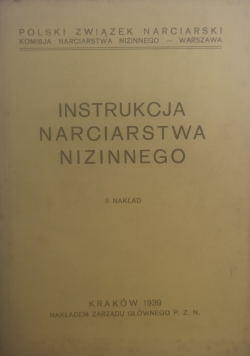 Instrukcja narciarstwa nizinnego, 1939 r.