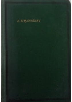 Zygmunt Krasiński Pisma, tom VIII 1925 r.