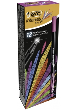 Cienkopis Intenstity fine - ciemny róż (12szt)