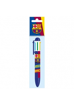 Długopis 6 kolorów FC Barcelona 10 DERFORM