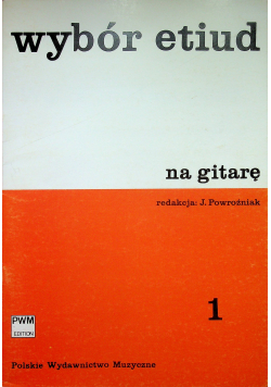 Wybór etiud na gitarę