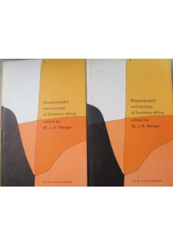 Biogeography and ecology of Southern Africa  1 and 2