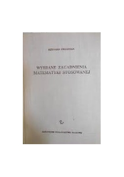 Wybrane zagadnienia matematyki stosowanej