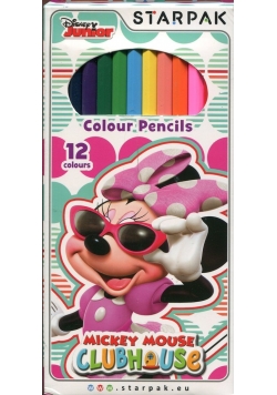 Kredki ołówkowe Minnie 12 kolorów