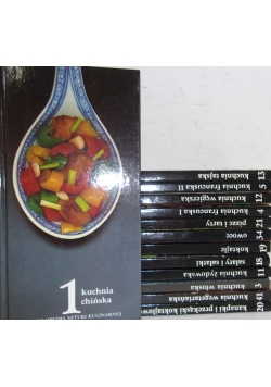 Encyklopedia sztuki kulinarnej - zestaw 13 tomów