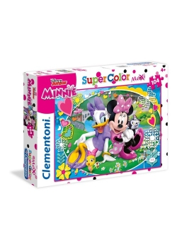 Puzzle 104 Super Color Maxi Minnie happy helpers