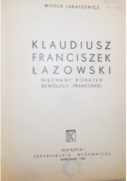 Klaudiusz Franciszek Łazowski , 1948r.