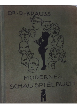 Modernes Schauspielbuch, 1922 r.
