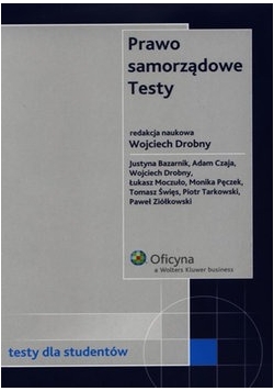 Prawo samorządowe. Testy