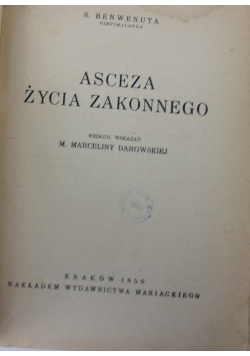 Asceza Życia Zakonnego,1950r.