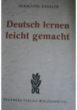 Deutsch lernen leicht gemacht, 1944 r.