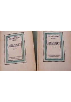 Melancholicy, tomy I-II, 1949 r.