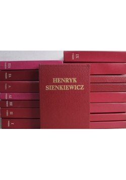 Sienkiewicz Dzieła 16 tomów