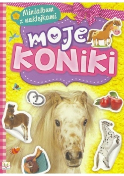 Minialbum z naklejkami - Moje koniki