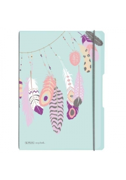 Notatnik A4/80 kratka My.BookF Feathers